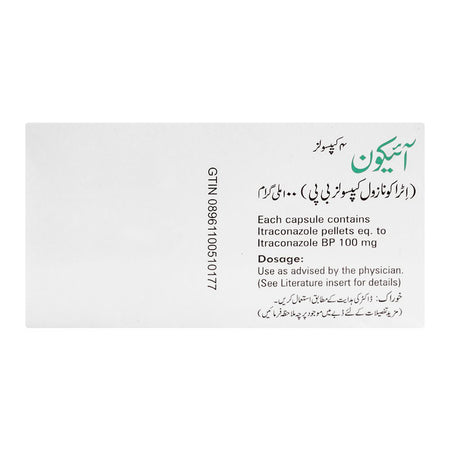 Ferozsons Laboratories Icon Capsule, 100mg, 4-Pack - Image 2