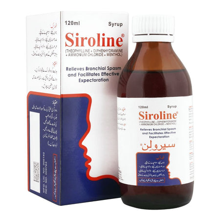 Le Mendoza Pharmaceutical Siroline Syrup, 120ml - Main Image
