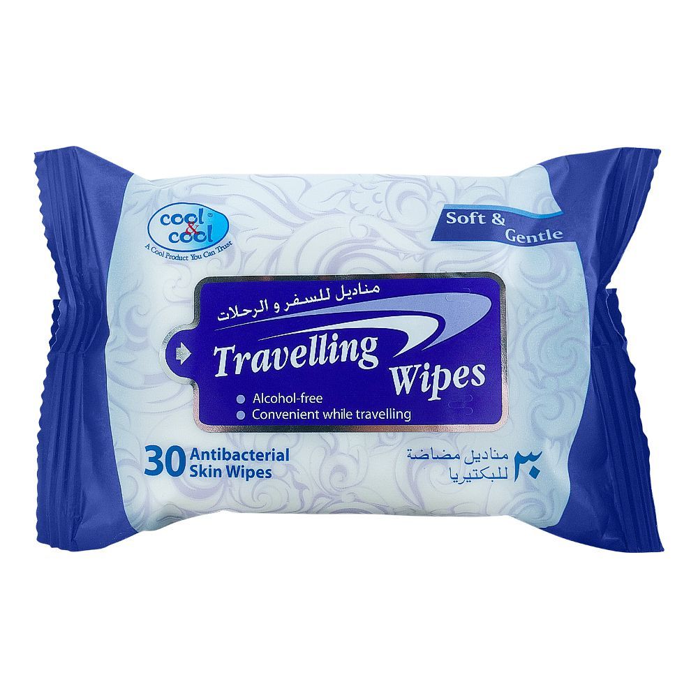Cool Cool Soft & Gentle Traveling Wipes, 30-Pack - Image 3