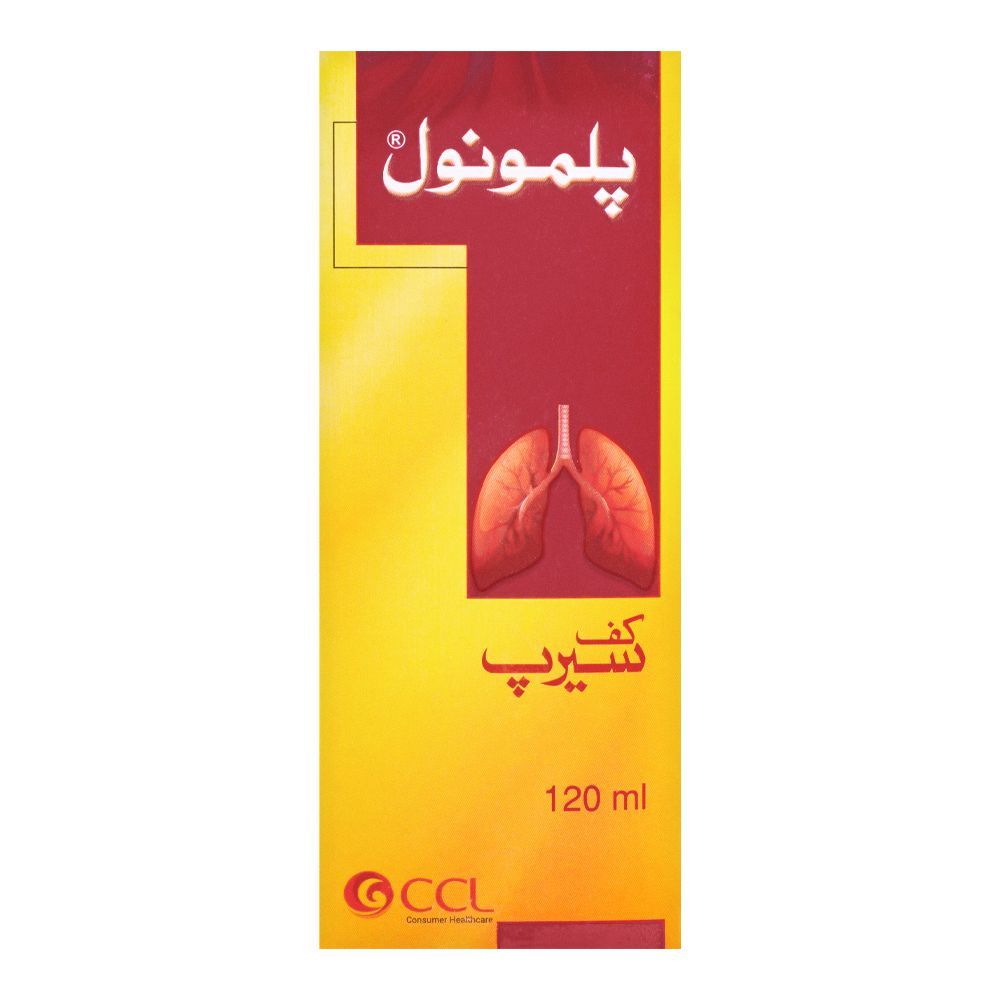 CCL Pharmaceuticals Pulmonol Cough Syrup, 120ml - Image 2