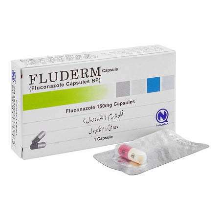 NabiQasim Fluderm Capsule, 150mg, 1-Pack - Main Image