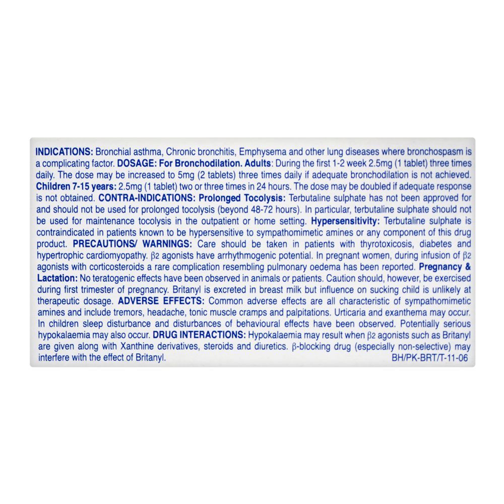 Barrett Hodgson Britanyl Tablet, 1-Strip - Image 5