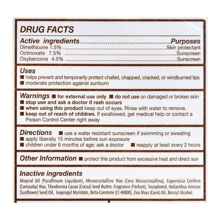 Palmer's Ultra Moisturizing Lip Balm, Original, Cocoa Butter Formula, SPF 15, 4g - Image 3
