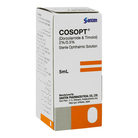 Santen Pharmaceutical Cosopt Drops, 5ml - Main Image