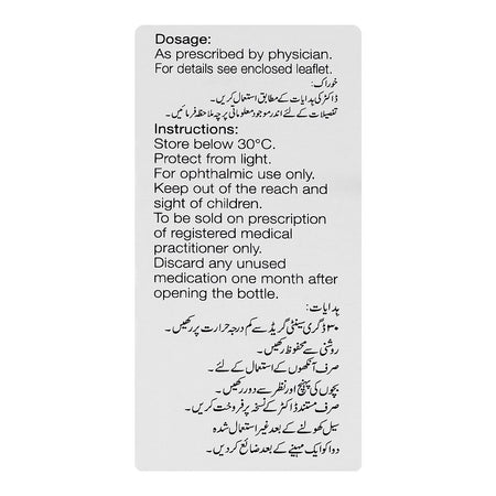 Santen Pharmaceutical Cosopt Drops, 5ml - Image 4