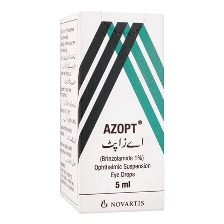Novartis Pharmaceuticals Azopt Ophthalmic Solution Eye Drops, 5ml - Main Image