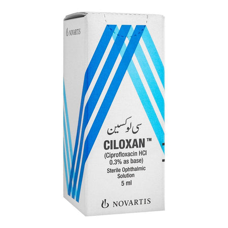 Novartis Pharmaceuticals Ciloxan Ophthalmic Solution, 5ml - Main Image