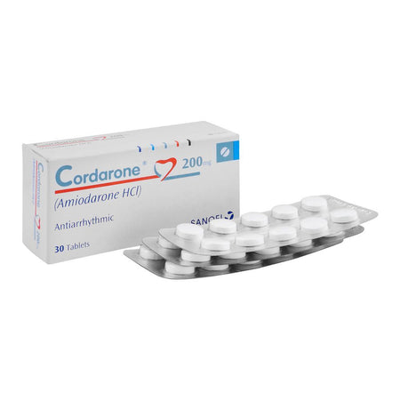 Cordarone Tablet, 200mg, 30-Pack - Main Image