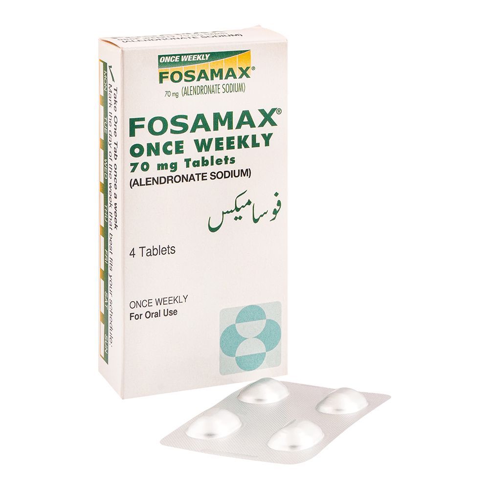 Aesica Pharmaceuticals Fosamax Tablet, 70mg, 4-Pack - Main Image