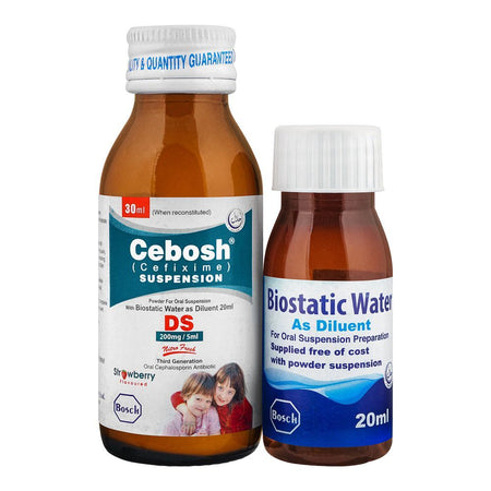 Bosch Pharmaceuticals Cebosh DS Suspension, 200mg/5ml, 30ml - Image 2
