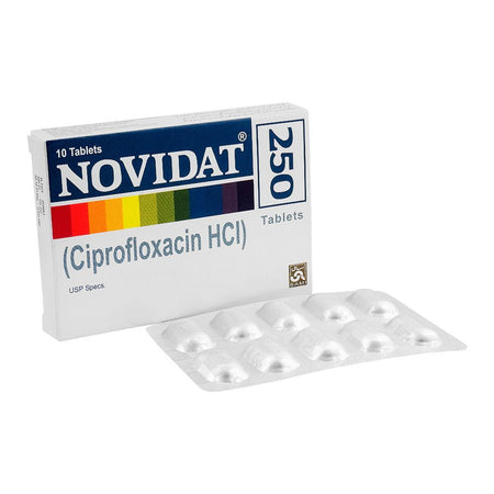 Sami Pharmaceuticals Novidat Tablet, 250mg, 10-Pack - Main Image