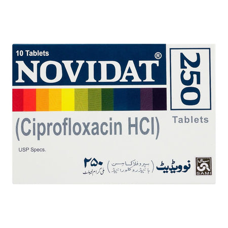 Sami Pharmaceuticals Novidat Tablet, 250mg, 10-Pack - Image 2