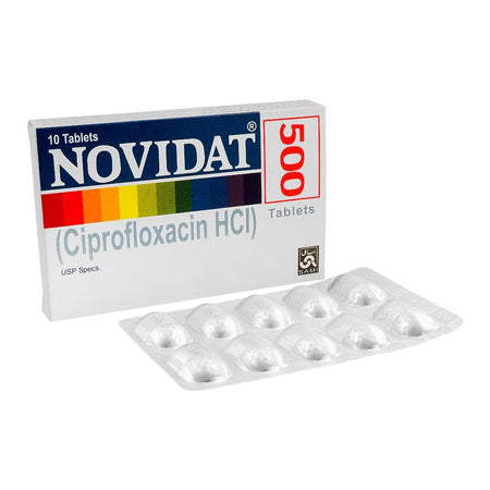 Sami Pharmaceuticals Novidat Tablet, 500mg, 10-Pack - Main Image