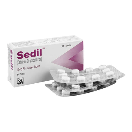 Sami Pharmaceuticals Sedil Tablet, 10mg, 30-Pack - Main Image