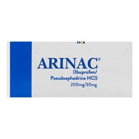 Abbott Arinac Tablet, 200mg/30mg, 1-Strip - Image 2