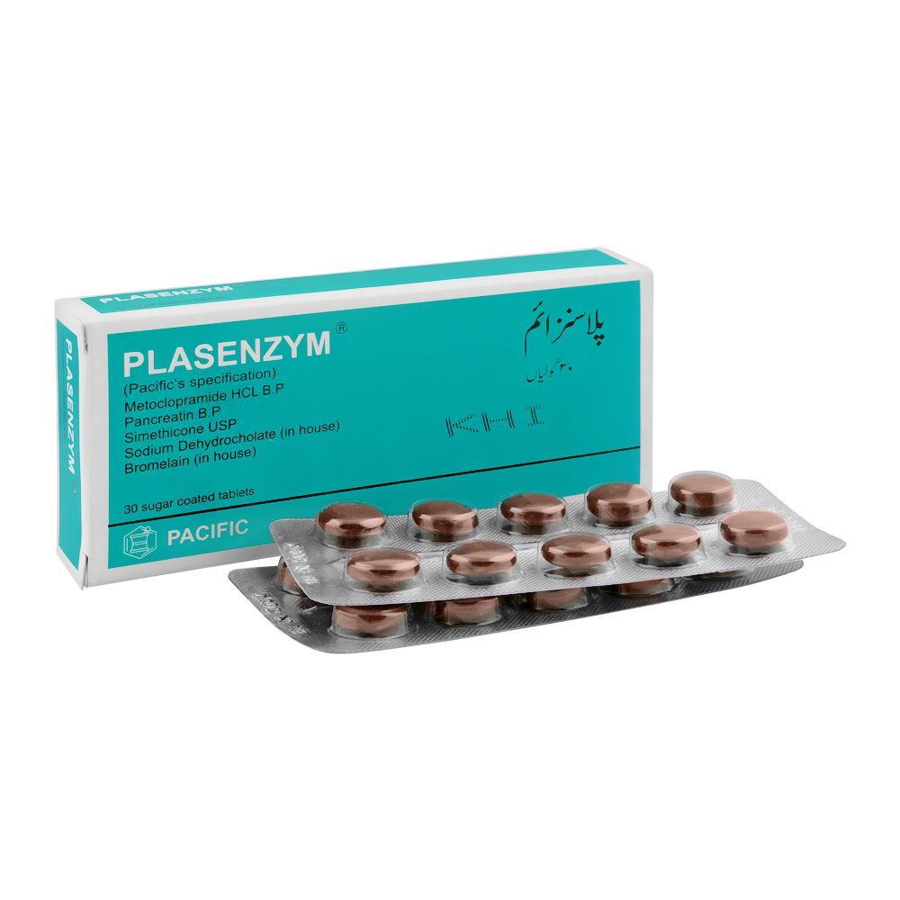 Pacific Pharmaceuticals Plasenzym Tablet, 30-Pack - Main Image