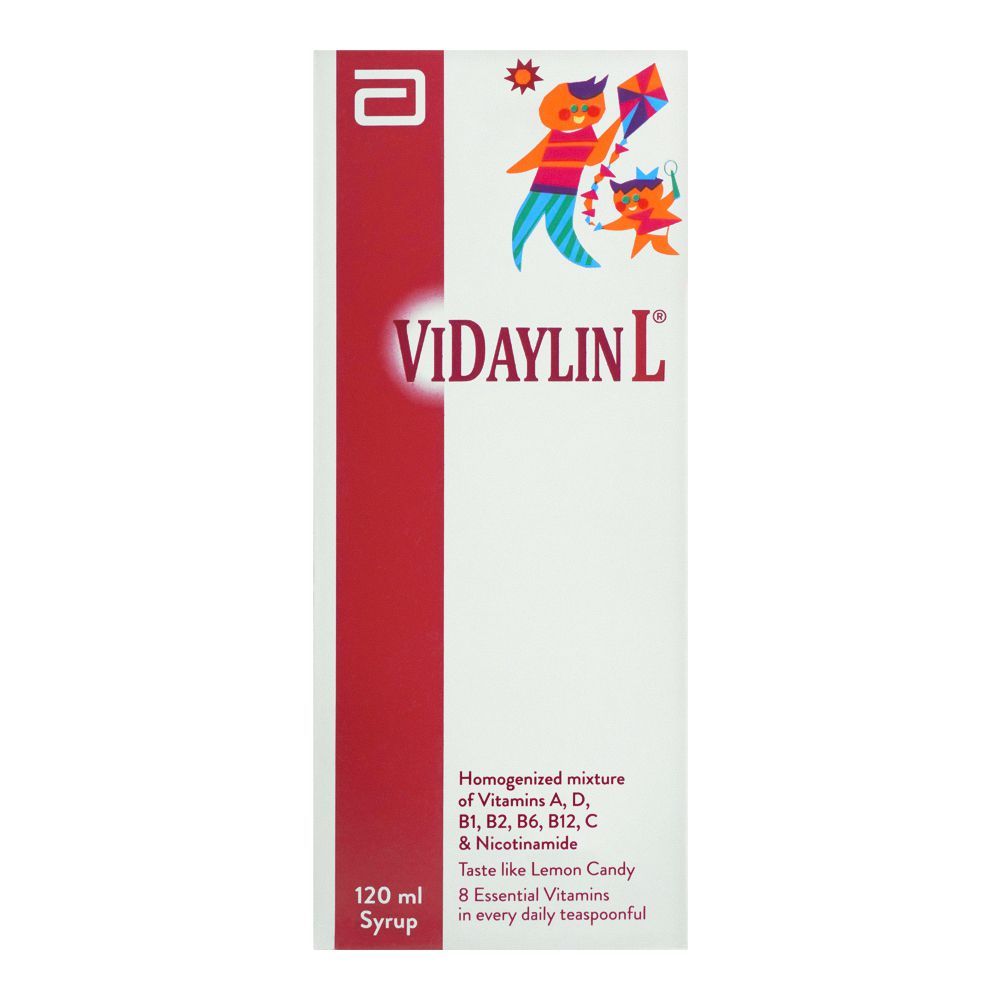 Abbott ViDaylin Syrup, 120ml - Image 2