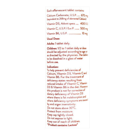 Abbott Abocal Effervescent Tablet, 10-Pack - Image 3