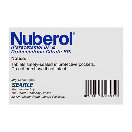 Searel Nuberol Tablet, 450mg, 1-Strip - Image 4