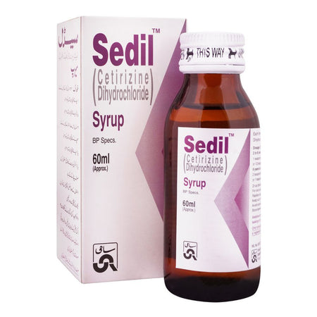 Sami Pharmaceuticals Sedil Syrup, 60ml - Main Image