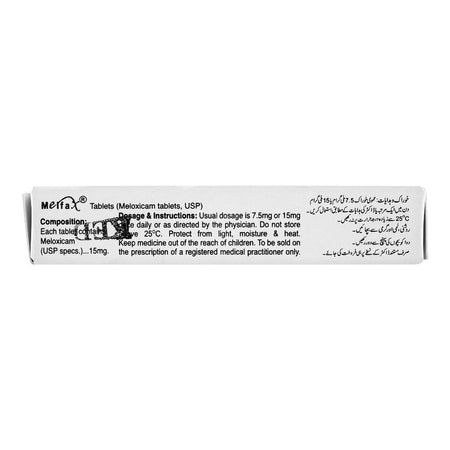 AGP Pharma Melfax Tablet, 15mg, 10-Pack - Image 3