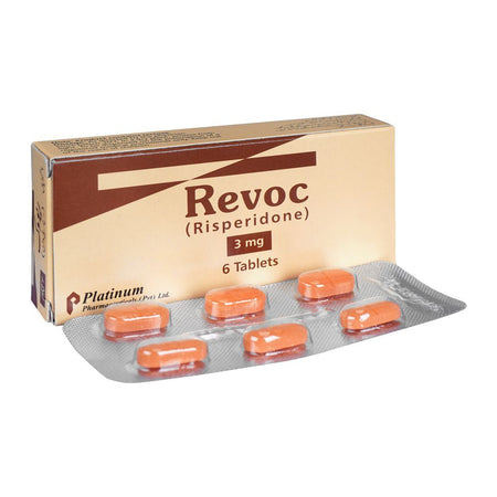 Platinum Pharmaceuticals Revoc Tablet, 3mg, 6-Pack - Main Image