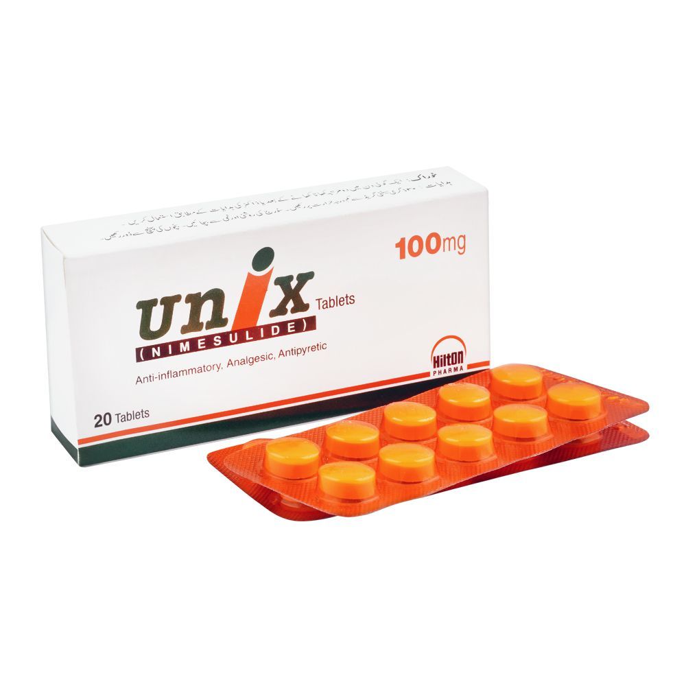 Hilton Pharma Unix Tablet, 100mg, 20-Pack - Main Image