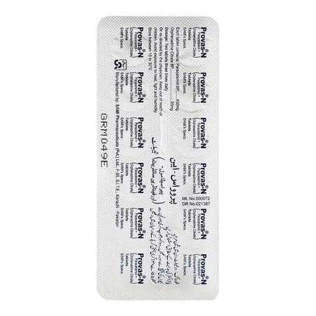 Sami Pharmaceuticals Provas-N Tablet, 1-Strip - Image 3