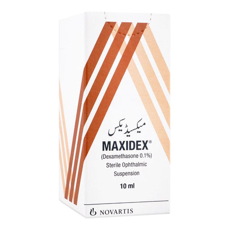 Novartis Pharmaceuticals Maxidex Ophthalmic Suspension, 10ml - Main Image