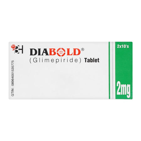 Barrett Hodgson Diabold Tablet, 2mg, 20-Pack - Image 2