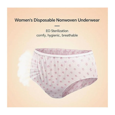 Women's Dana Disposable Panties Set, Plain, Mix Color, 6-Pack - Image 2