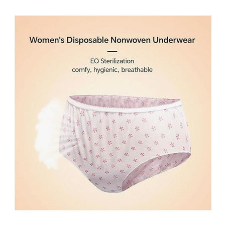 Women's Dana Disposable Panties Set, Cotton, Mix Color, 6-Pack - Image 5
