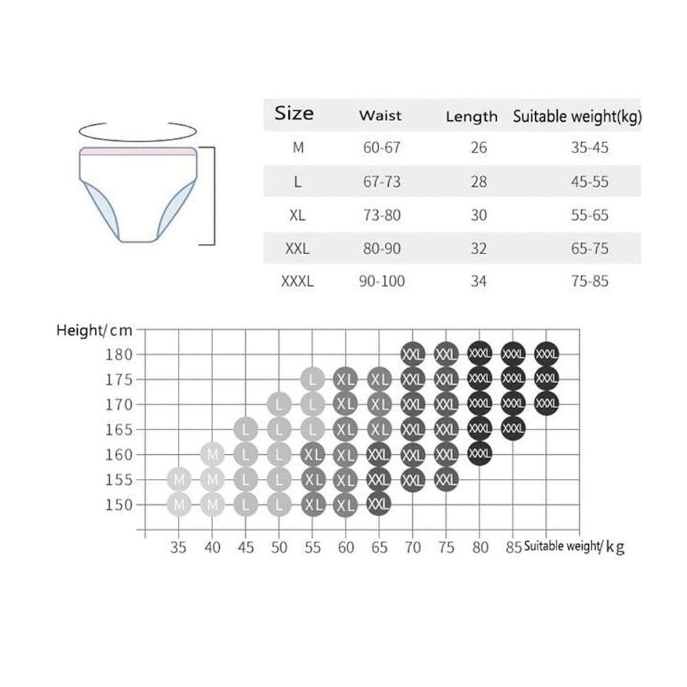 Women's Dana Disposable Panties Set, Cotton, Mix Color, 6-Pack - Image 8