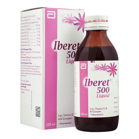 Abbott Iberet 500 Liquid, 120ml - Main Image