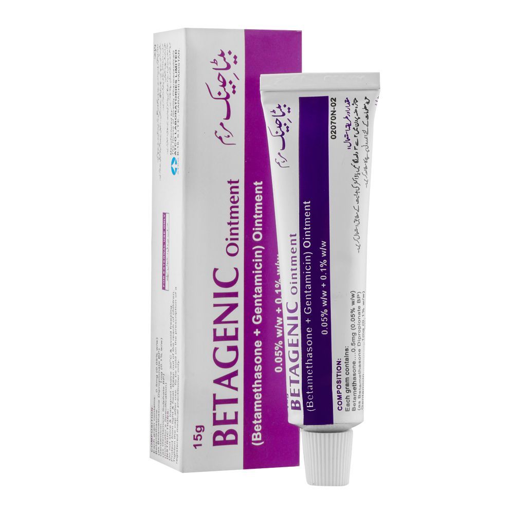 ATCO Laboratories Betagenic Ointment, 15g - Main Image