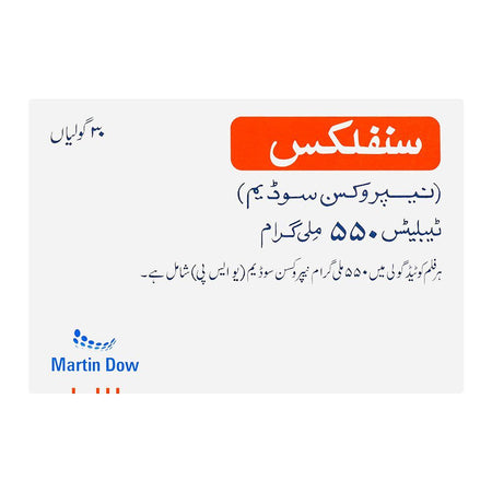 Martin Dow Synflex Tablet, 550mg, 1-Strip - Image 2