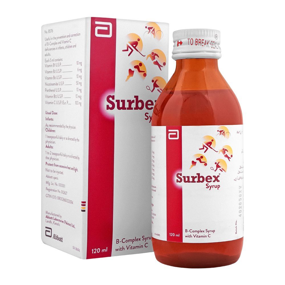 Abbott Surbex Syrup, 120ml - Main Image