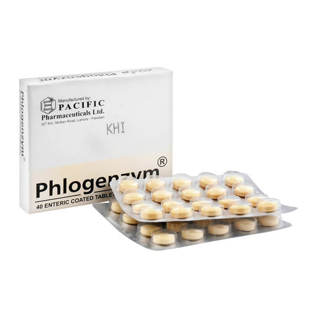 Pacific Pharmaceuticals Phlogenzym Tablet, 40-Pack - Main Image