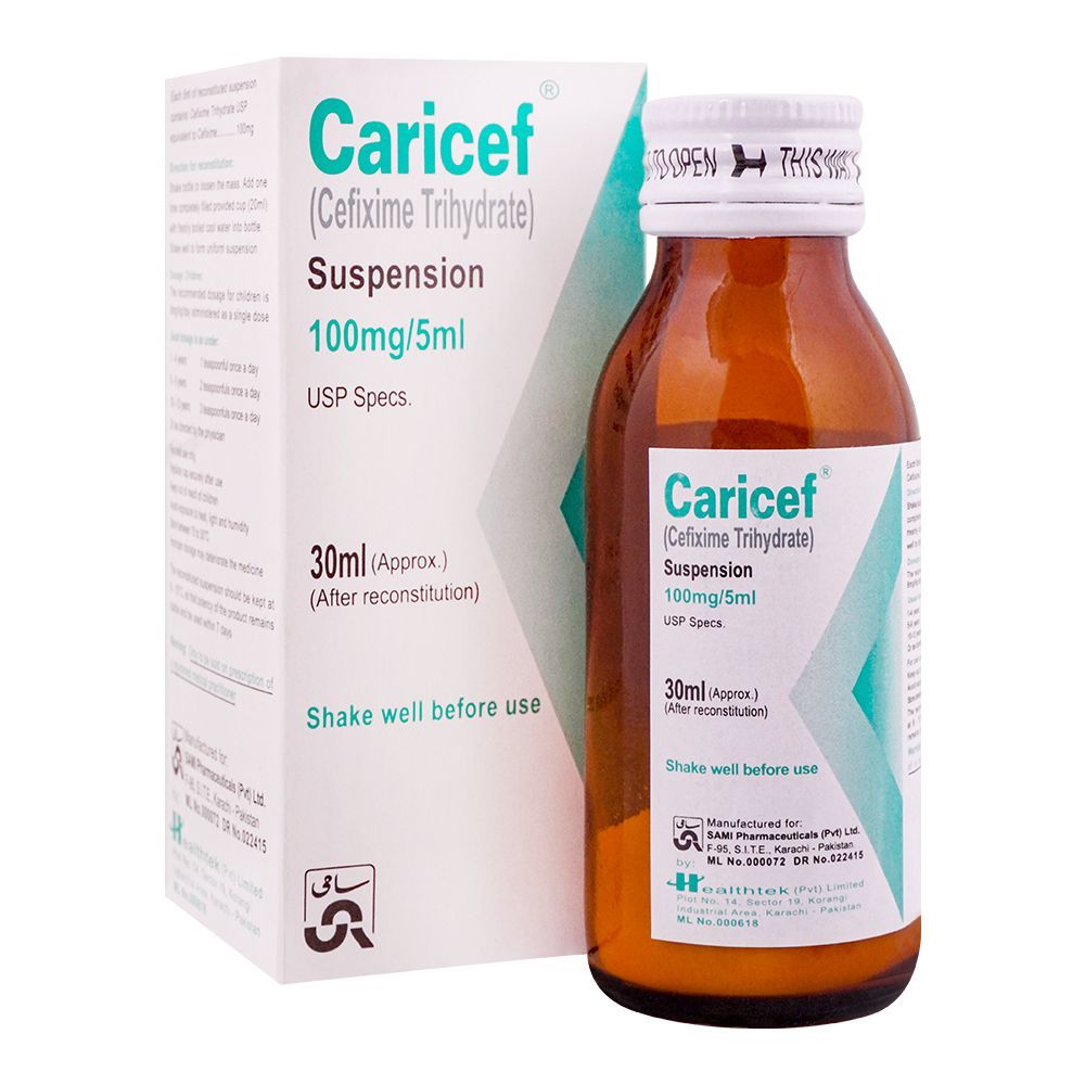 Sami Pharmaceuticals Caricef Suspension, 30ml - Main Image