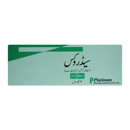 Platinum Pharmaceuticals Cedrox Capsule, 500mg, 12-Pack - Image 2