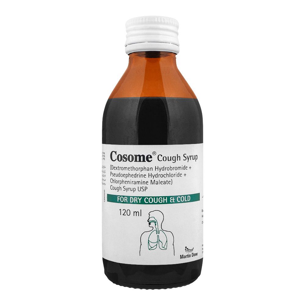 Martin Dow Cosome Cough Syrup, 120ml - Main Image