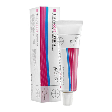Bayer Pharmaceuticals Travocort Cream, 10g - Main Image