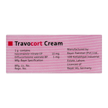 Bayer Pharmaceuticals Travocort Cream, 10g - Image 2