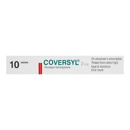 Servier Pharmaceuticals Coversyl Tablet, 2mg, 10-Pack - Image 3