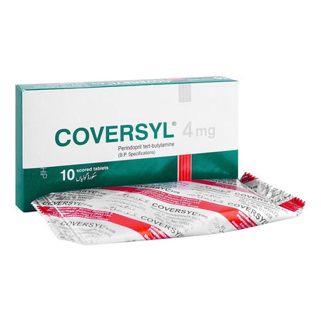 Servier Pharmaceuticals Coversyl Tablet, 4mg, 10-Pack - Main Image