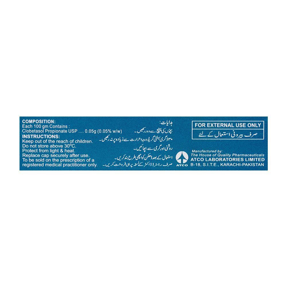 ATCO Laboratories Clobederm Cream, 10g - Image 3