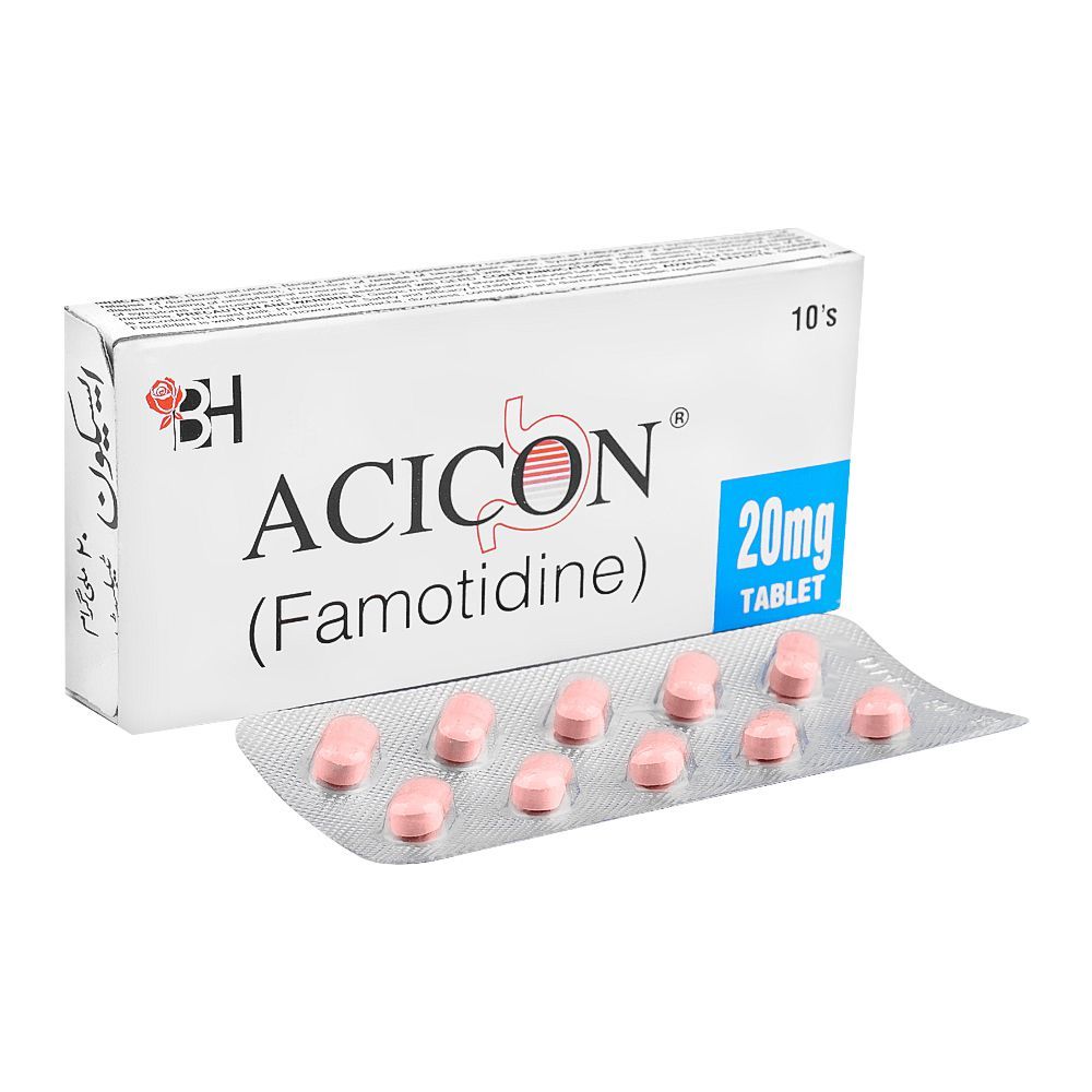 Barrett Hodgson Acicon Tablet, 20mg, 10-Pack - Main Image