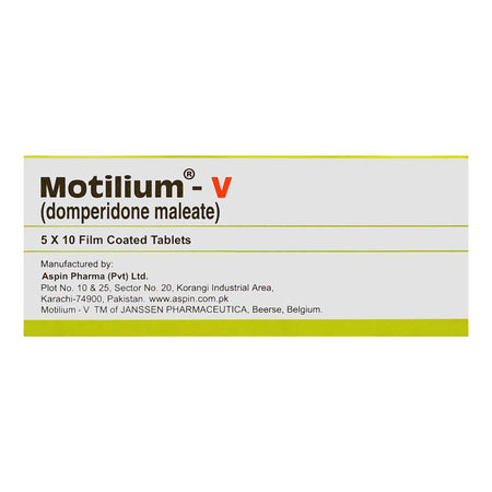 Aspin Pharma Motilium-V Tablet, 1-Strip - Image 2