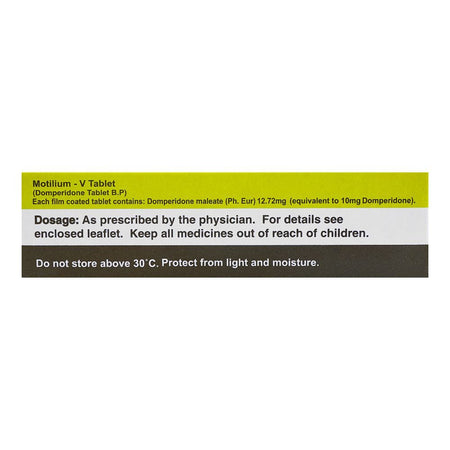 Aspin Pharma Motilium-V Tablet, 1-Strip - Image 4