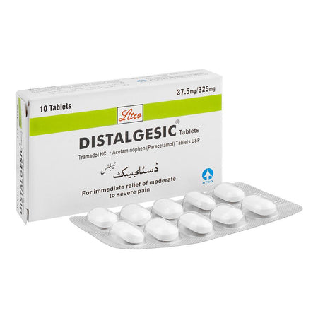ATCO Laboratories Distalgesic Tablet, 37.5mg/325mg, 10-Pack - Main Image